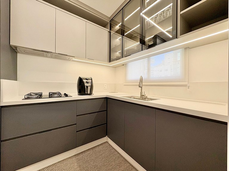 Apartamento Próximo Mar Luxo com 3 suítes Aluguel Temporada
