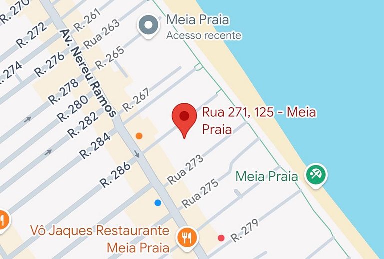 Aluguel Temporada Quadra Mar 3 suite em Meia Praia Itapema