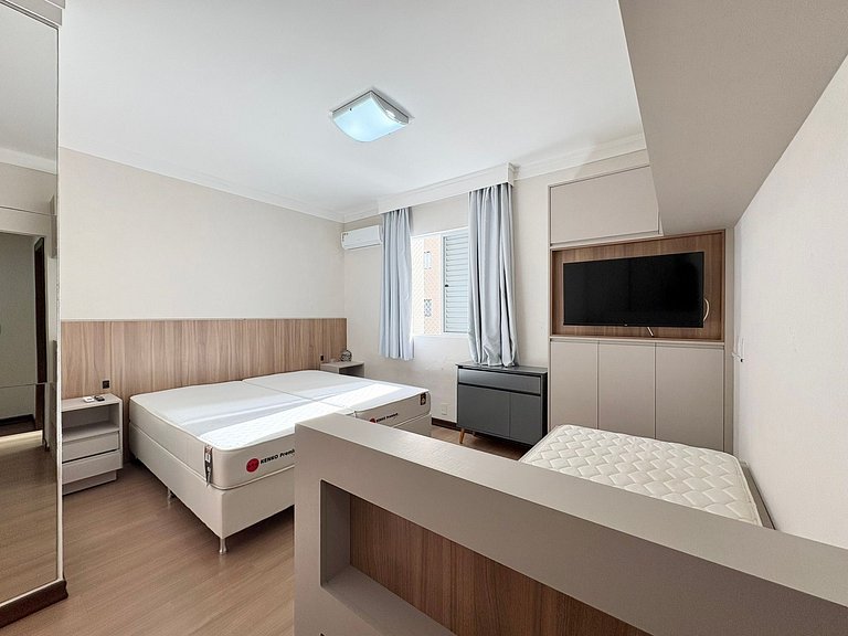 Apartamento Aluguel Anual Itapema 3 Suítes Vista Mar