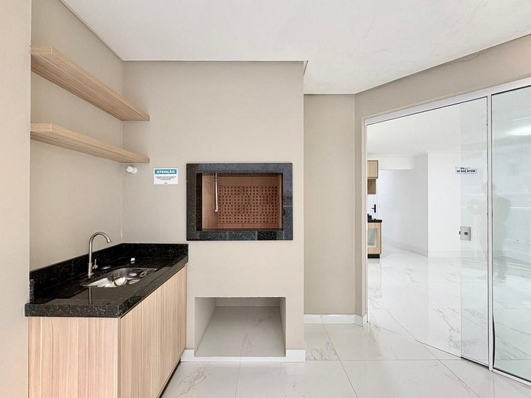Rua 302 Meia Praia Itapema - Apartametno novo de aluguel anu