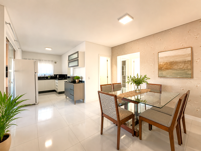 Aluguel Anual Centro Itapema Apartamento 2 Suítes para morar