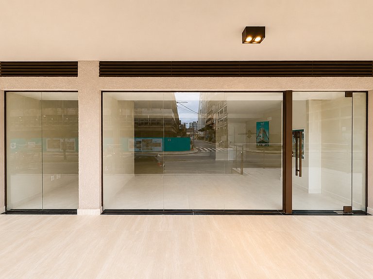 Sala 01 - Sala Comercial Nova para Aluguel em Perequê – 83 m
