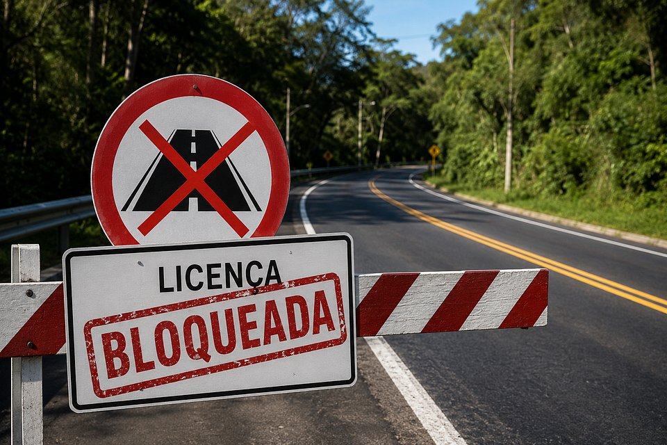 Justiça suspende licenciamento da Estrada Parque entre Porto Belo e Bombinhas